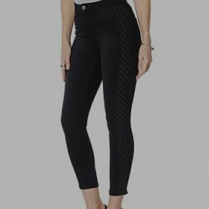 NWT! Bethany sequin skinny ankle jeans size 4